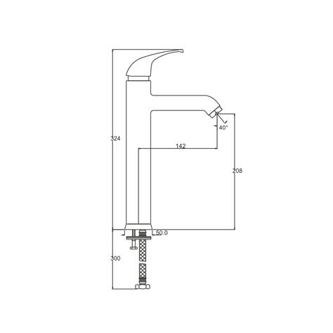 Best Single Lever Basin Mixer High Neck tap in India | KNA-3145 ...