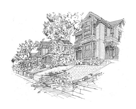 Carroll Avenue, Echo Park, Angelino Heights, Victorian Homes, Los ...