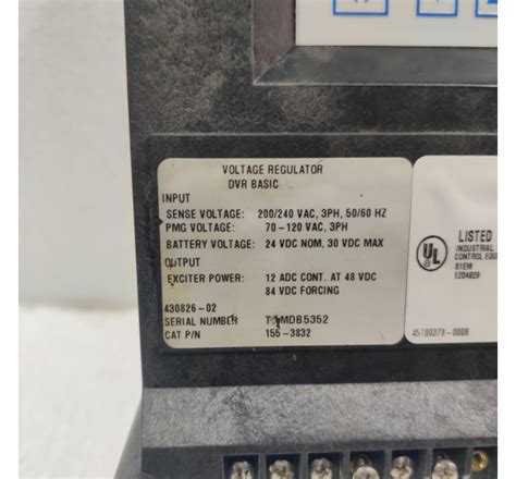 CAT 155-3832 DIGITAL VOLTAGE REGULATOR | Ashiyana Marine