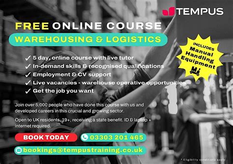 Warehousing & Logistics programme - Brighton, Brighton, Brighton and ...