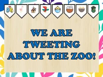 Birds Bulletin Board Kit & Door Décor, WE ARE TWEETING ABOUT THE ZOO ...