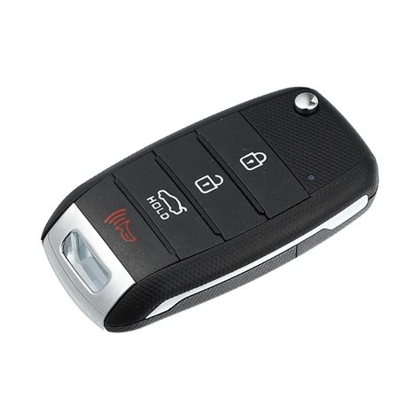 X AUTOHAUX 4 Button Replacement Key Fob Case Keyless Entry Remote Key ...