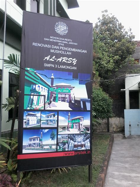 Renovasi Musholla Al Arsy, SMPN 3 LAMONGAN