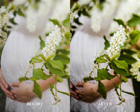 10 MATERNITY LIGHTROOM Presets, Presets for Pregnancy, Mobile Preset ...