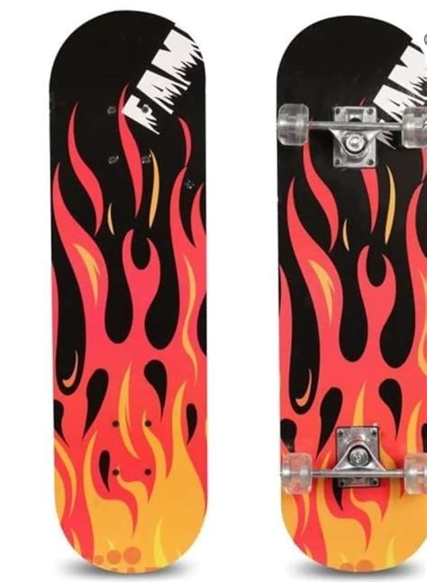 Buy Evolluxi Standard Skateboards Complete 9-ply Alpine Maple Deck ABEC ...