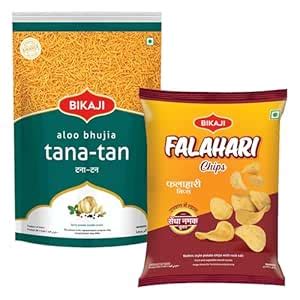 Bikaji Tana Tan 1kg & Falahari Chips 70gm : Amazon.in: Grocery ...