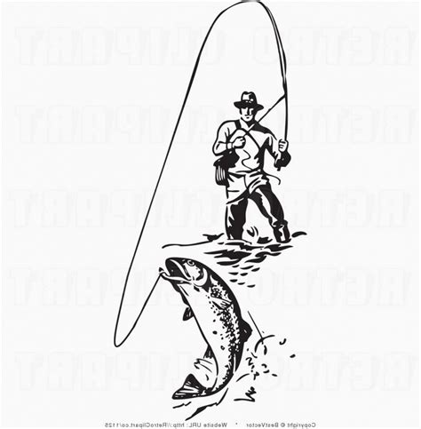 Fly Fishing Clip Art