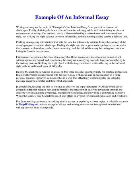 Informal Essay Topics 的图像结果