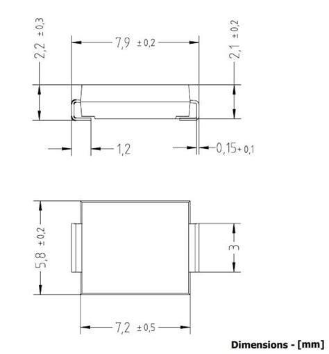 1.5SMCx SMD Transient Voltage Suppressor Diodes - Diotec Semiconductor ...