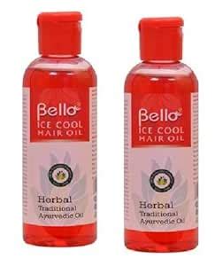 Buy Bello Ice Cool Hair Oil Promotes Hair Growth-Pack of 2 Online at ...