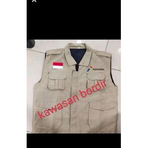 Jual rompi Pertamina vest Pertamina seragam Pertamina rompi Pertamax ...