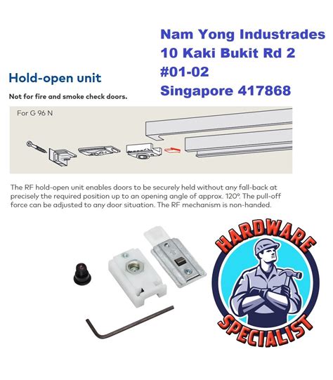 Dorma Hold Open Mechanism For ITS 96 Concealed Door Closer - Hardware ...