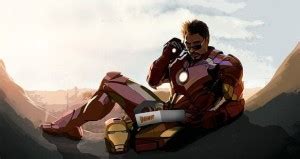 Robert Downey Jr Iron Man Fan Art Tony Stark Matte Finish Poster Paper ...