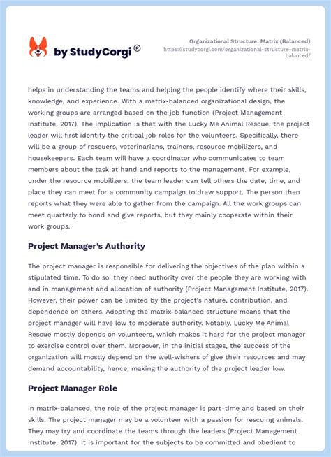 Balanced Matrix Organizational Structure 的图像结果