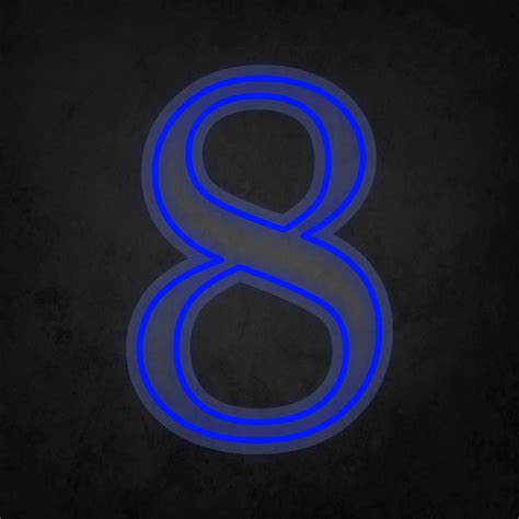 LED Neon Sign - Number - 8 – Self Signs