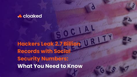 Hackers Leaked Social Security New 2025 Files Update #682