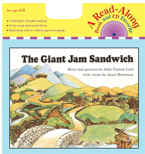The Giant Jam Sandwich Book & CD [With CD] (Read-Along Books) : Lord ...
