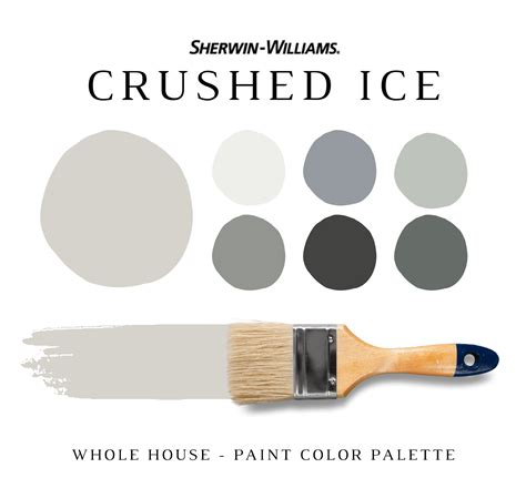 Sherwin Williams CRUSHED ICE Color Palette - NISH