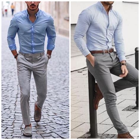 What Color Shirt Goes With Light Grey Pants| Light Gray Pants Matching ...