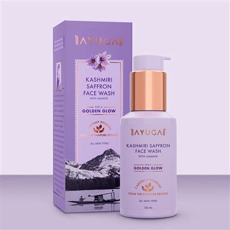 Kashmiri Saffron Face Wash – Ayuga