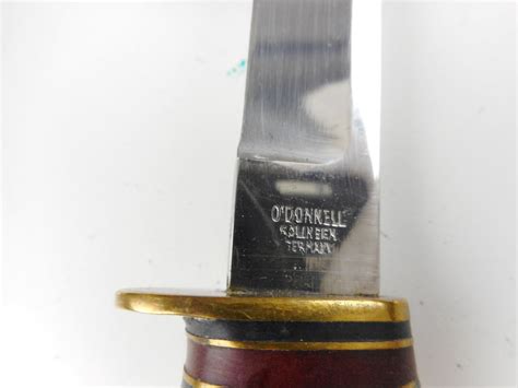 SOLINGEN GERMANY STAINLESS KNIFE AND SHEATH