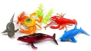 Buy MUREN® sea Animals Play Toy Set for Kids with Water Plants-Marine ...