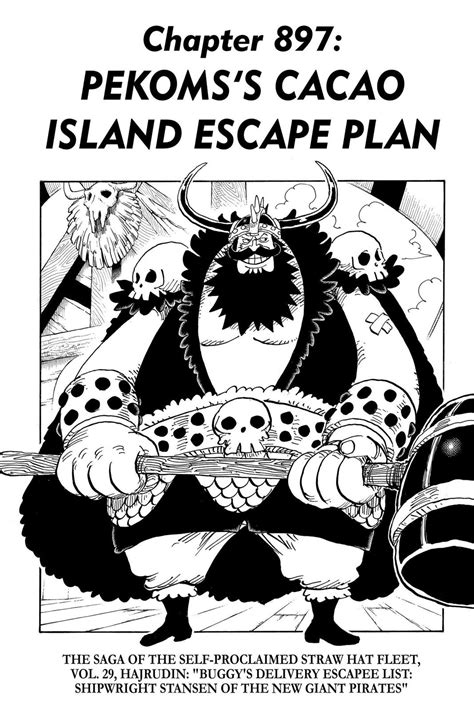 One Piece - Chapter 897 - Pekoms Cacao Island Escape Plan - One Piece Manga