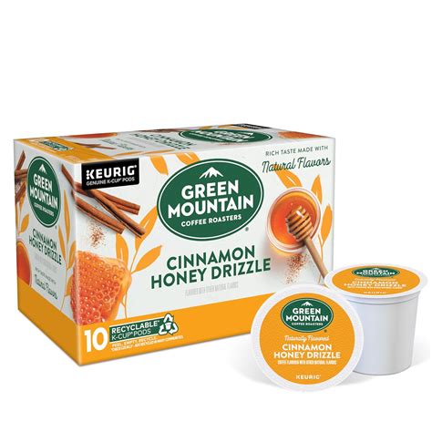 Amazon.com: Green Mountain Coffee Roasters Cinnamon Honey Drizzle ...