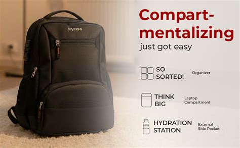 Buy xyros Smart Carry SecureX Laptop Backpack | USB Charging Port ...