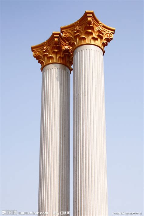 罗马柱摄影图__雕塑_建筑园林_摄影图库_昵图网nipic.com