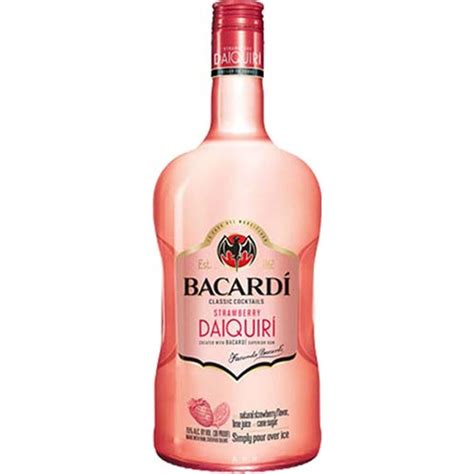 BACARDÍ Frozen Mixers Strawberry Daiquiri (10 fl oz) Delivery or Pickup ...
