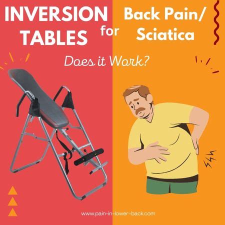 Inversion Table for Back Pain and Sciatica: Does it Work?