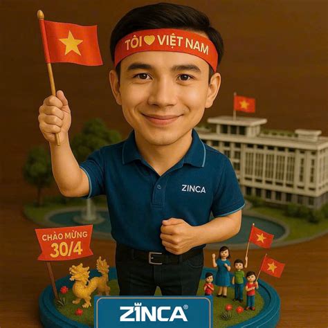 Zinca Việt Nam Chúc Mừng 50 Năm Giải Phóng Miền Nam, Thống Nhất Đất ...