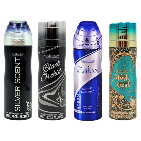 Buy Al-Nuaim Musk Rizali + Zatax + Silver Scent + Black orchid ...