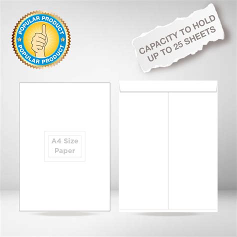 Document envelope ordinary