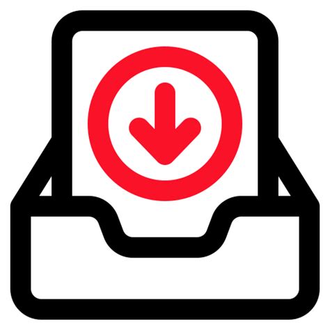 File, download, direct, drawer icon - Download on Iconfinder