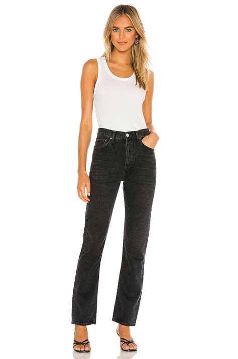 AGOLDE Lana Straight in Haywire | REVOLVE