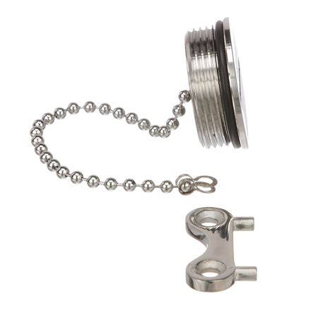 Seachoice 32551 Replacement Gas Fill Cap ââ‚¬â€œ Cast Stainless Steel ...