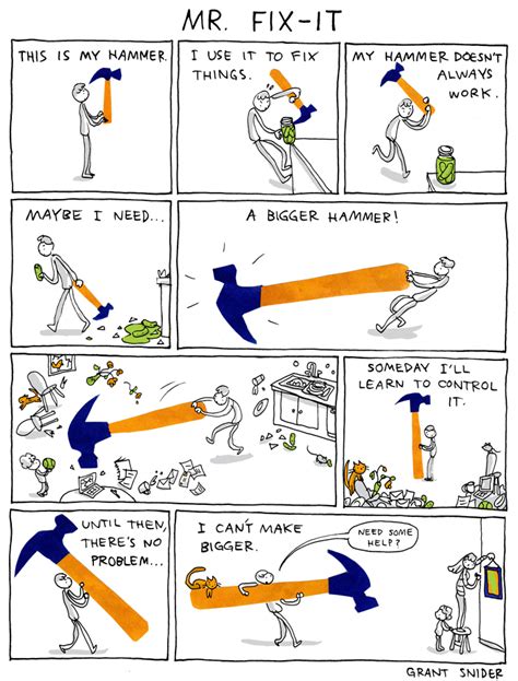 Image result for Fix-It Cartoon