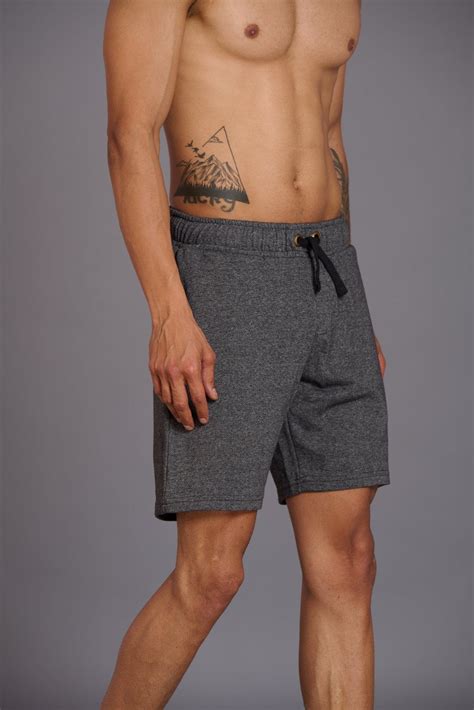 Yellow Devil Printed Grey Shorts for Men - Go Devil