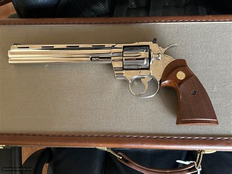 Image result for 8 Inch Nickel Plated Colt Python Reviews