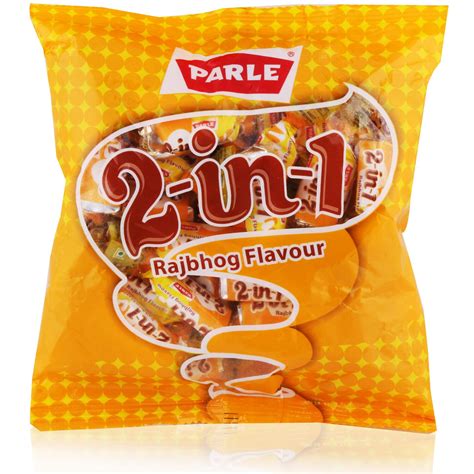 Parle 2 in 1 Chocolate - Rajbhog Flavour, 245.5g Pack : Amazon.in ...