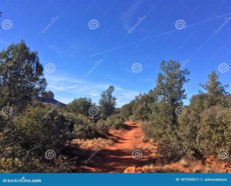 Sedona Arizona Little Horse Trail Stock Image - Image of path, hike ...