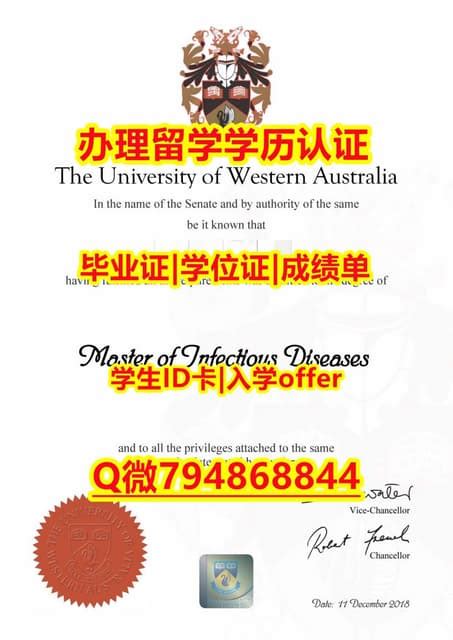 最新版学位证澳洲西澳大学毕业证书在哪里可以伪造 | PDF
