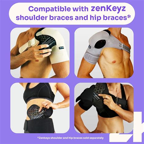 ZENKEYZ Reusable Gel Shoulder Ice Pack - 8x10 Inch, India | Ubuy