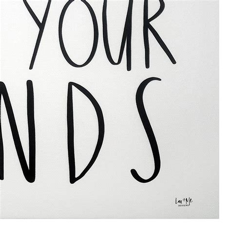 Bathroom Sentiment Canvas Wall Art, 12"