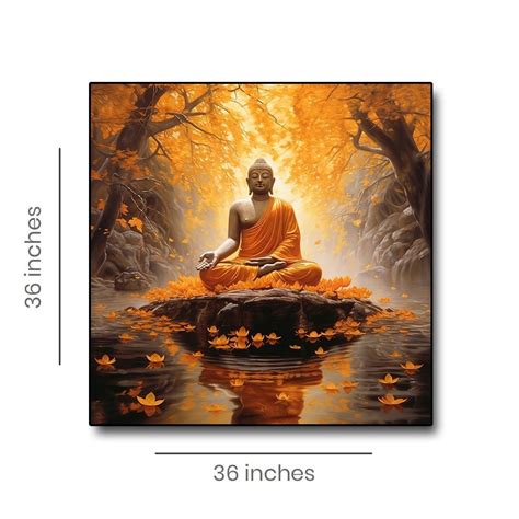 Buddha Canvas & Gautam Buddha Canvas Paintings - Punam Metalcrafts