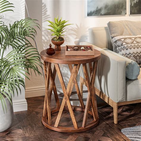 Rustic Side Table Ideas