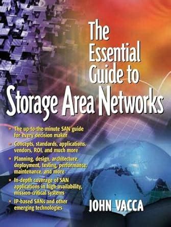 Buy The Essential Guide to Storage Area Networks Book Online at Low ...