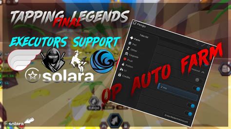 Image result for Tapping Mania Script GUI